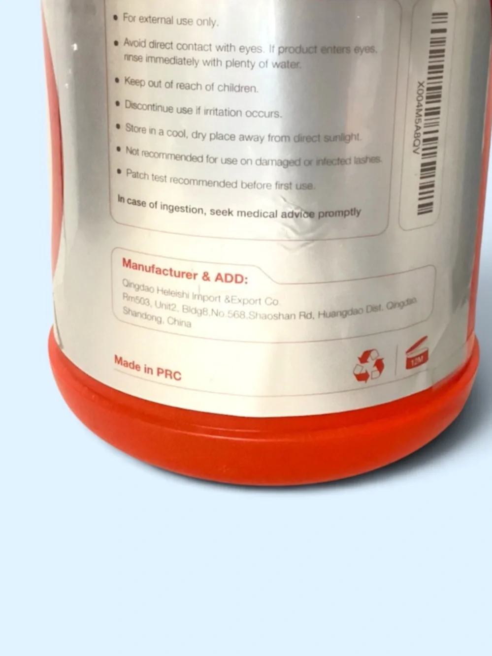 Lash Shampoo NEW ISLA & FONTANE Nourish Red Formula 64 oz Salon Bulk Sealed